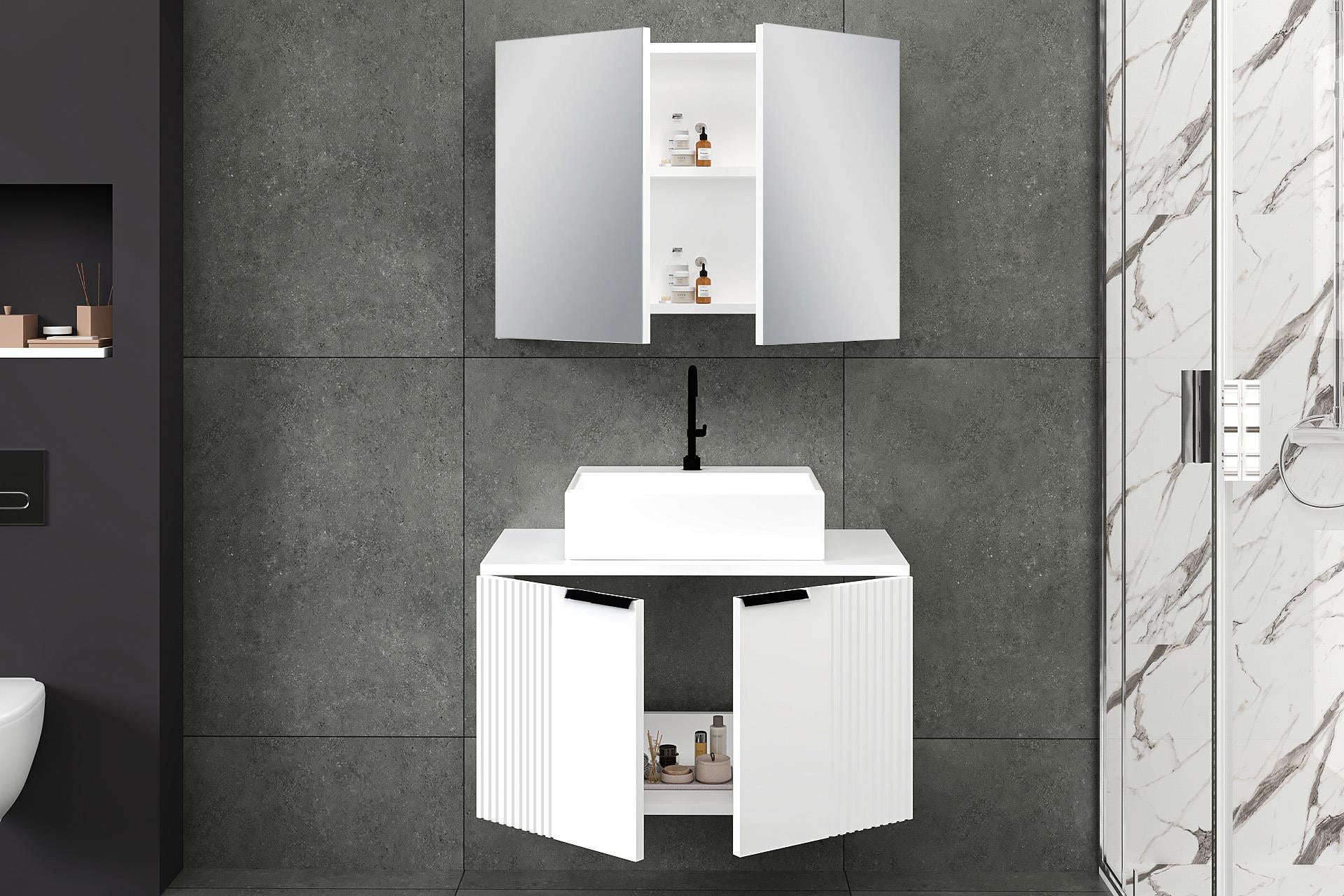 80 CM CHESTER BANYO DOLABI