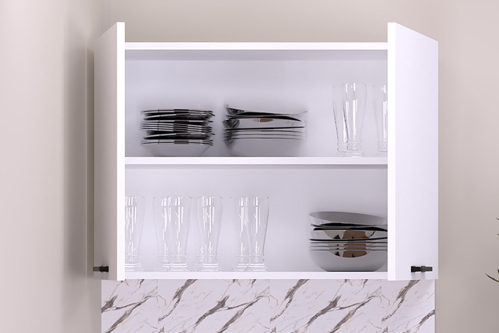 80 CM EYLÜL MUTFAK ÜST MODÜL BEYAZ