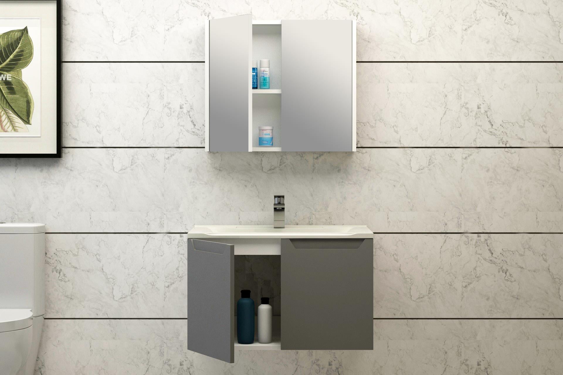 CERO 80 CM BANYO DOLABI