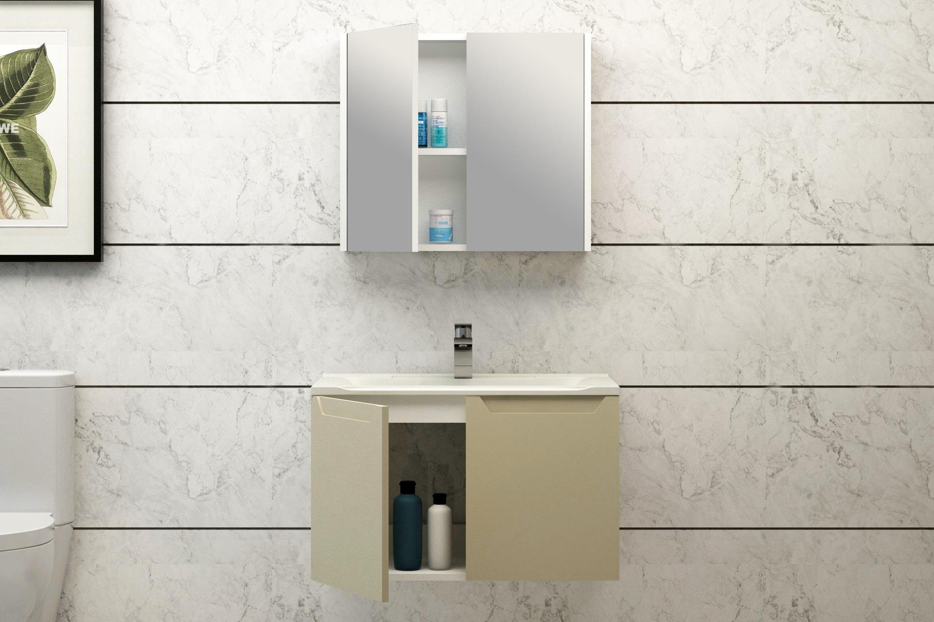MALETTA 80 CM BANYO DOLABI
