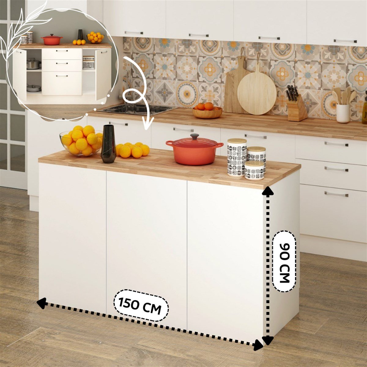 NİKİTA 150 CM ADA