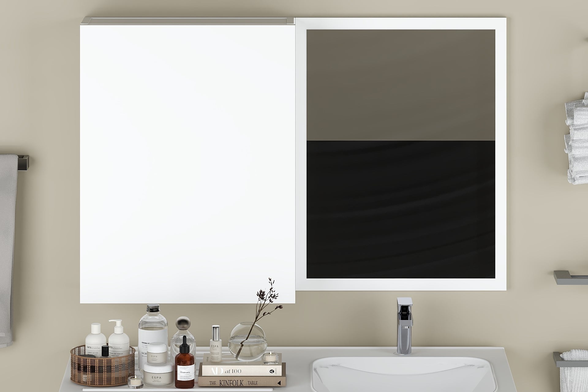 Sany Aynalı Banyo Dolabı, Banyo Üst Dolabı