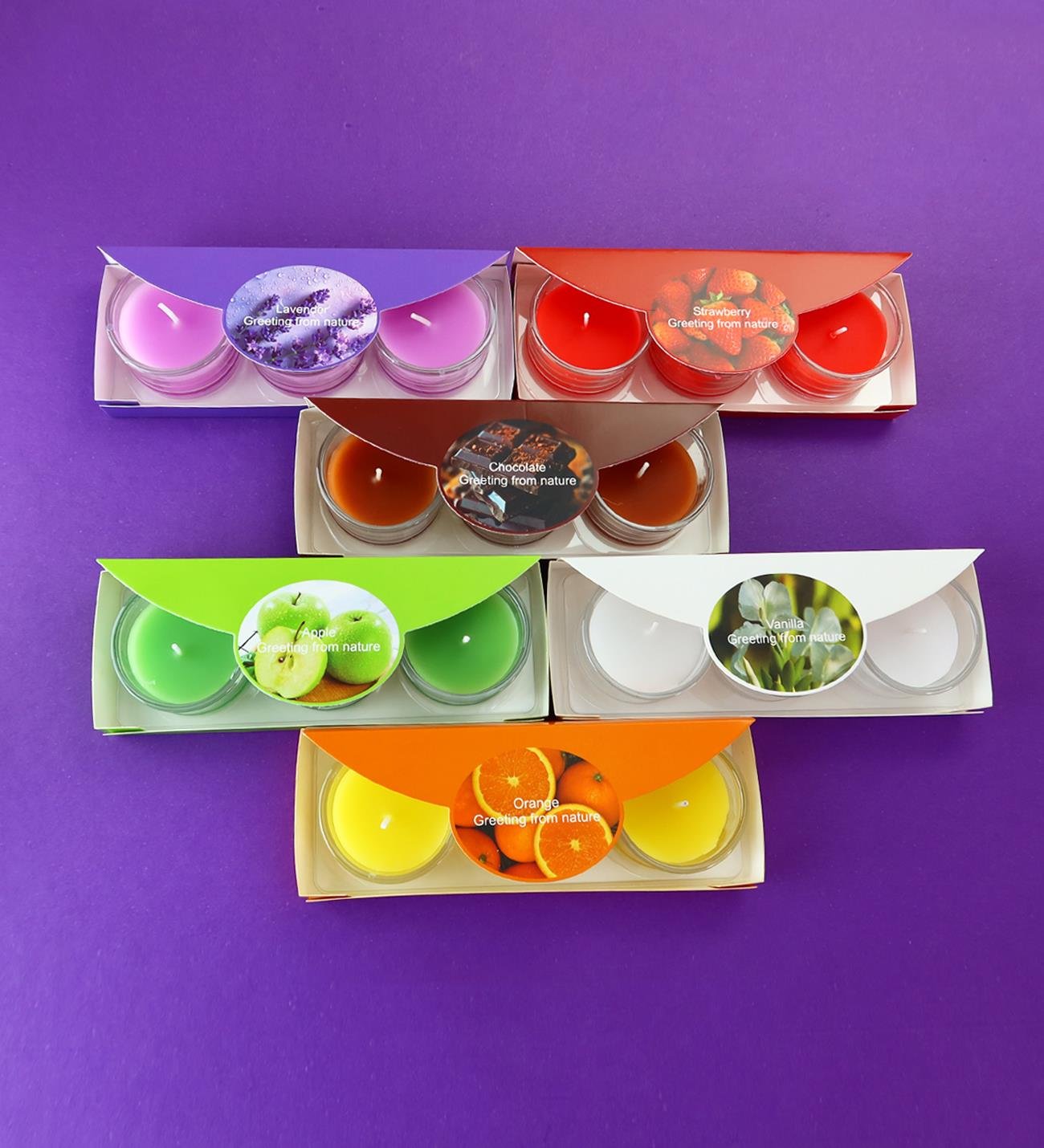 3'lü Mini Cam Mum x12