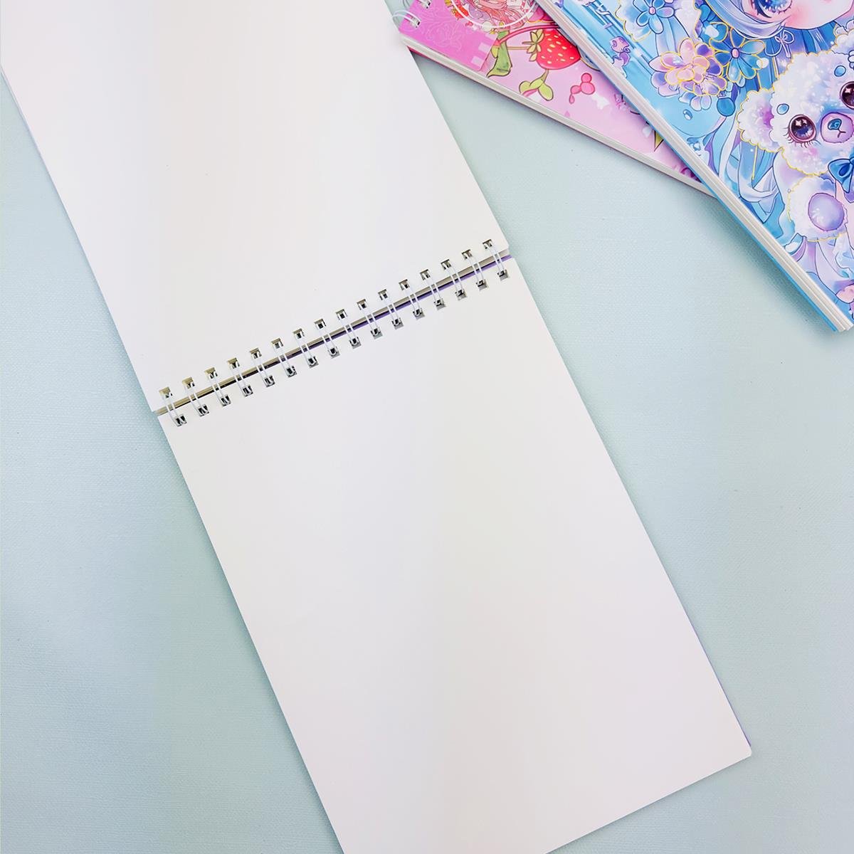 Anime Tasarımlı Sketchbook