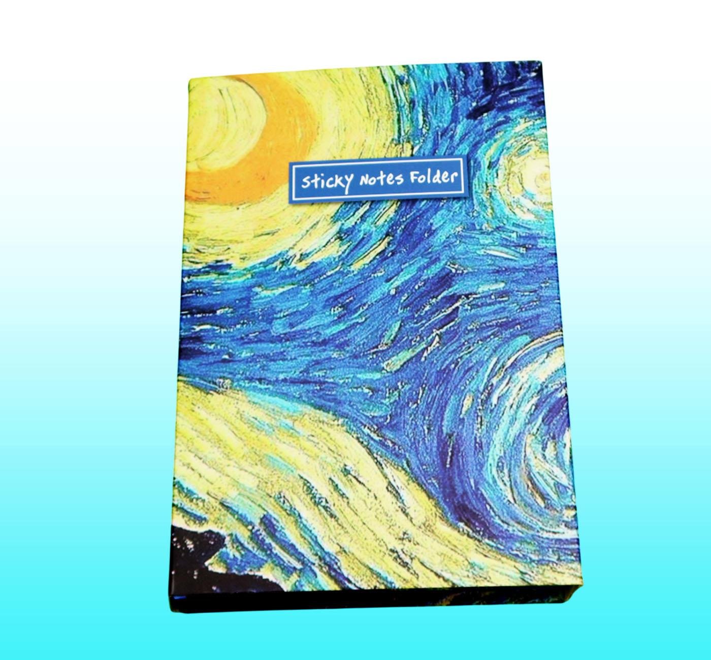 Bam 2115 Van Gogh Tasarımlı Post-it Not Defteri x10