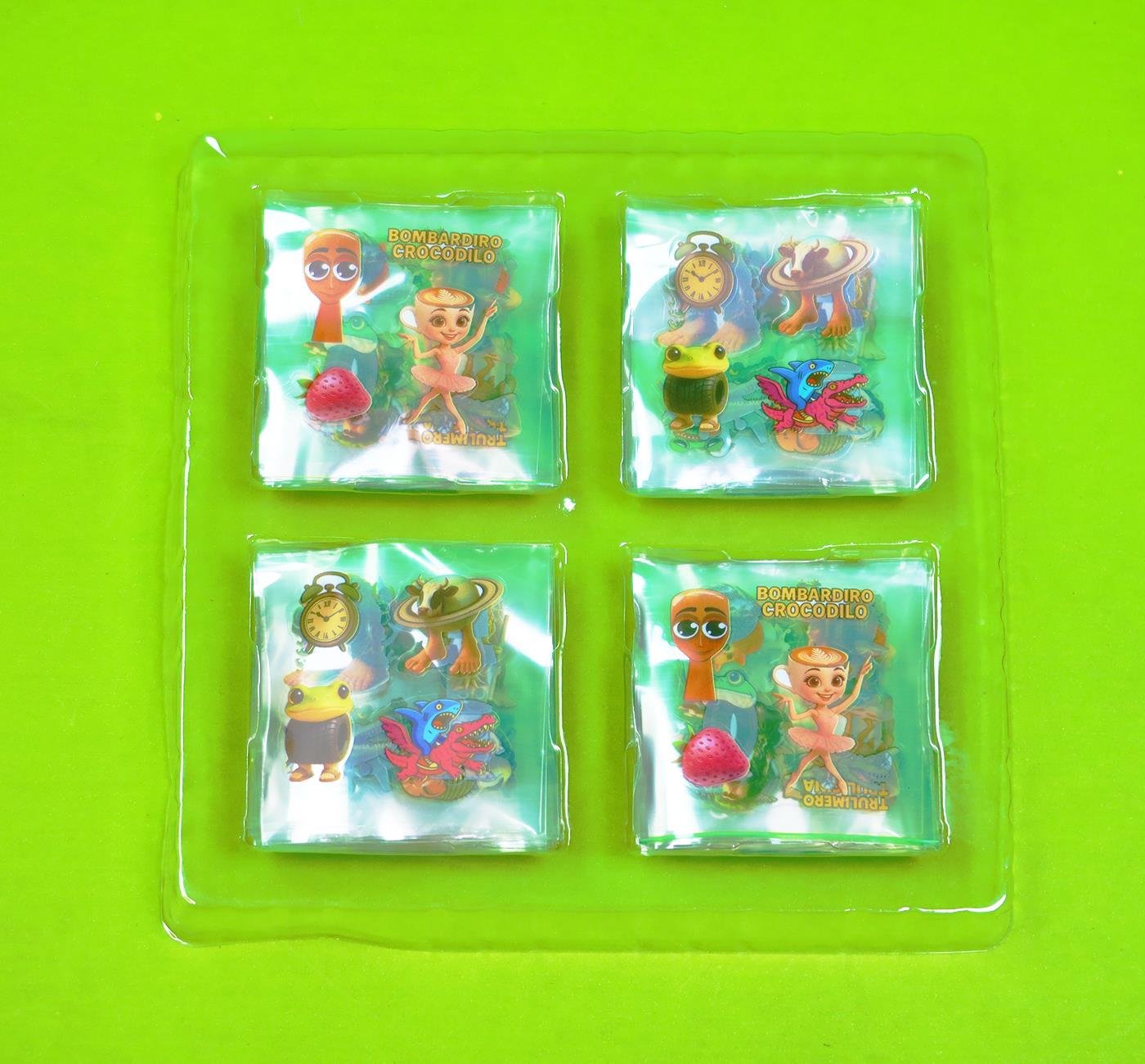 Bam 2125 4 Bölmeli 100 adet Sticker x10