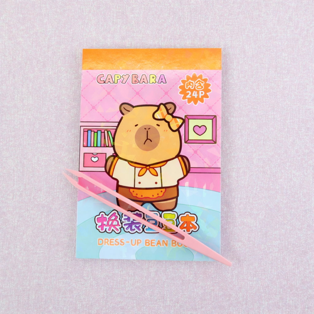 BAM 2127 8*12 cm. 12 Sayfa Sticker 12 Sayfa Giydirme Cımbızlı Sticker X24