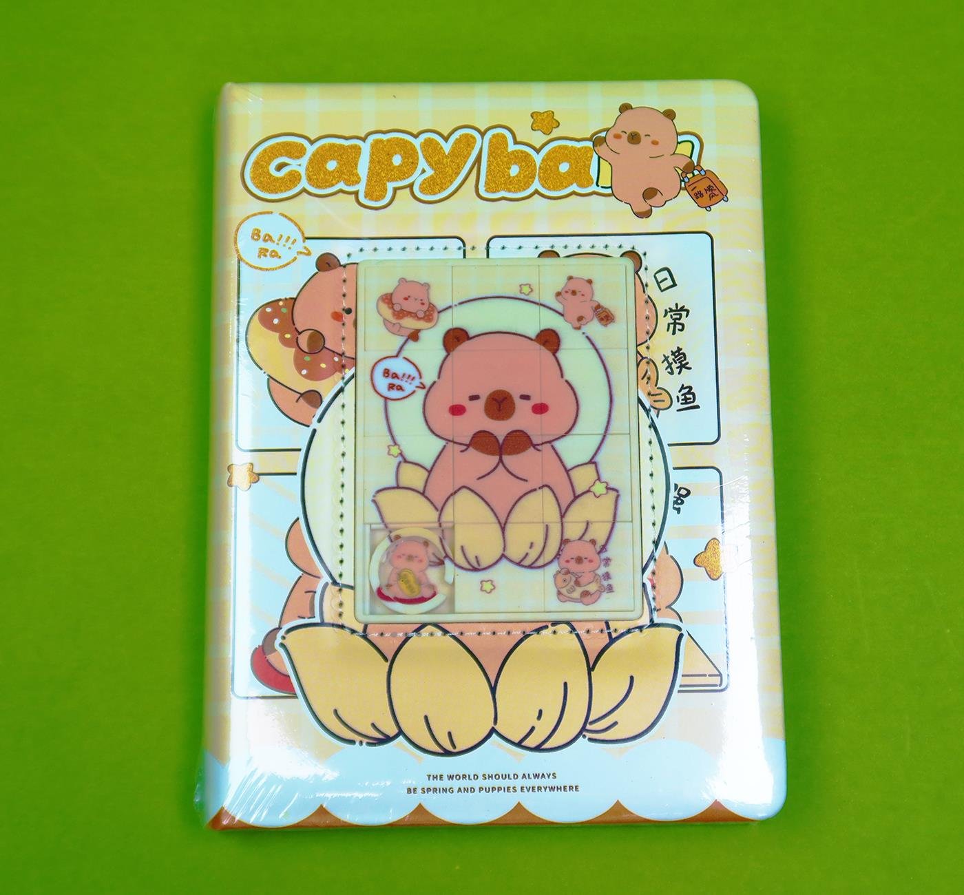 Bam 2135 Yapboz Kapaklı Capybara Defter x 12