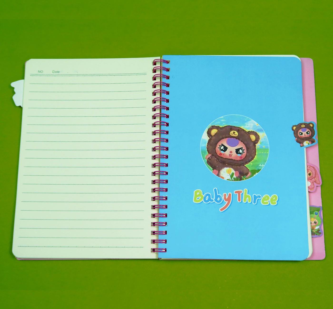 Bam 2136 Kostümlü Kız Defter x12