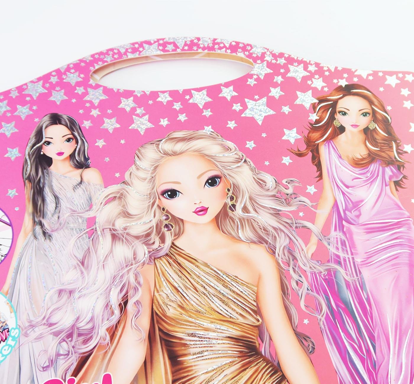 Bam 2163 Pop Girl Boyama Kitabı X4