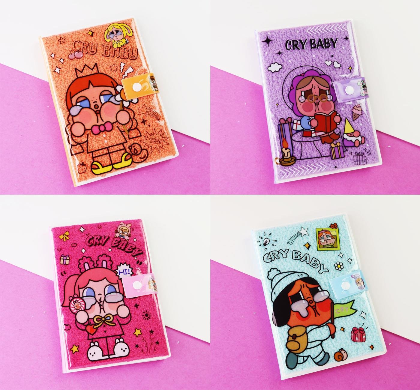 Bam 2164 Ağlayan Bebek Peluş Defter x8