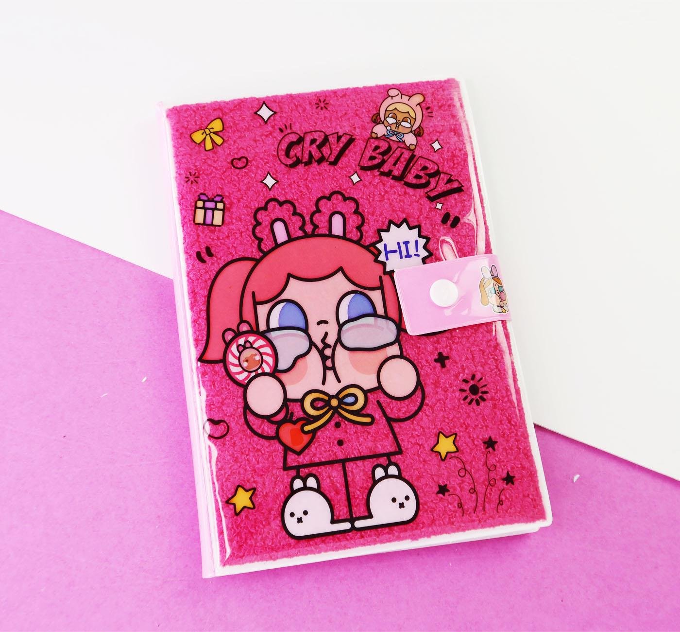 Bam 2164 Ağlayan Bebek Peluş Defter x8