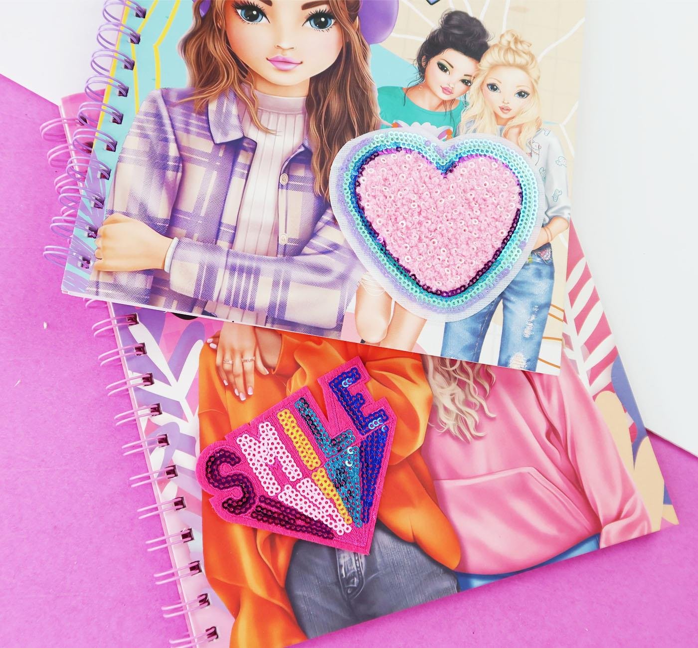 Bam 2165 Pop Girl Spiralli Boyama Kitabı x6