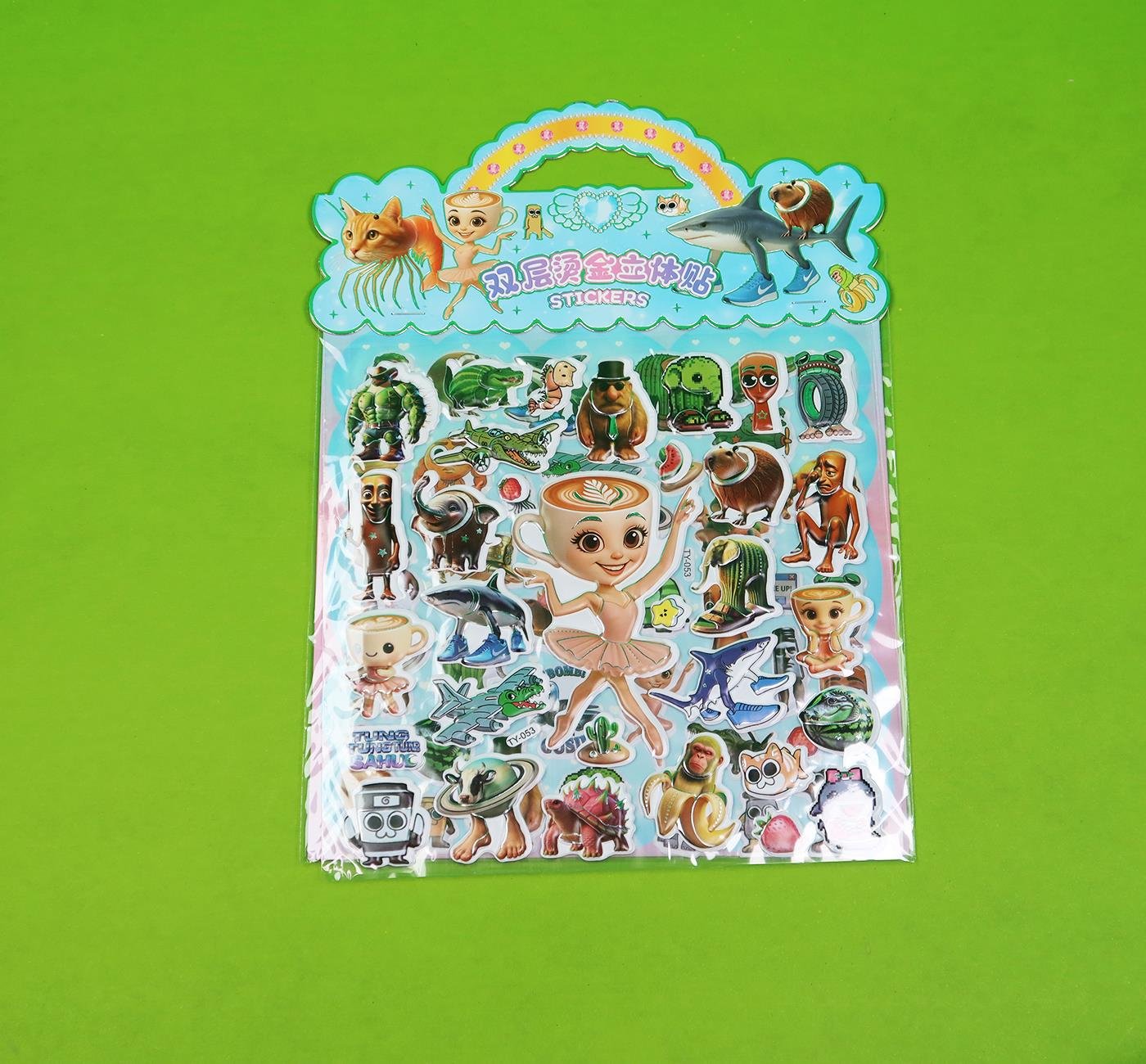 Bam 2176 2 Sayfa Sticker x12