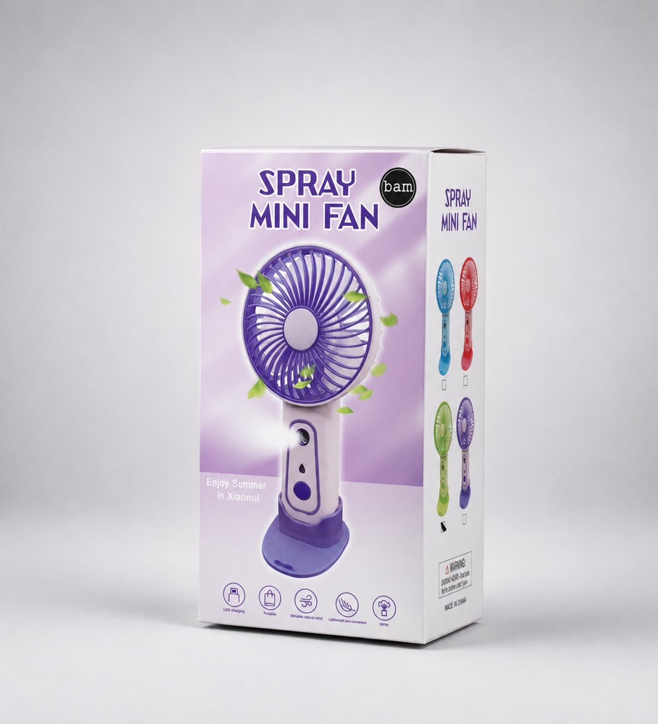 Bam TX-263 TEK KADEMELİ ŞARJLI EL FANI