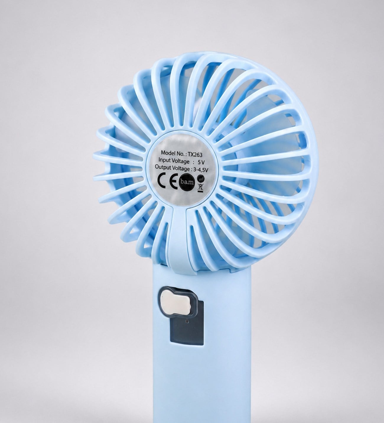 Bam TX-263 TEK KADEMELİ ŞARJLI EL FANI