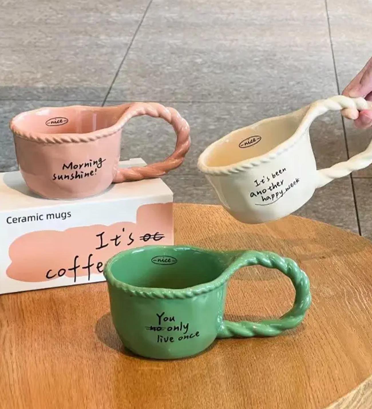 BM-1438 Seramik Kupa