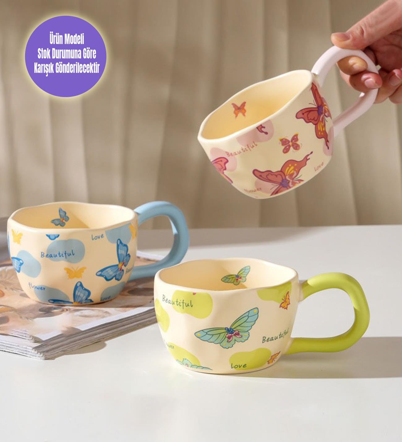 BM-1936 Seramik Kupa