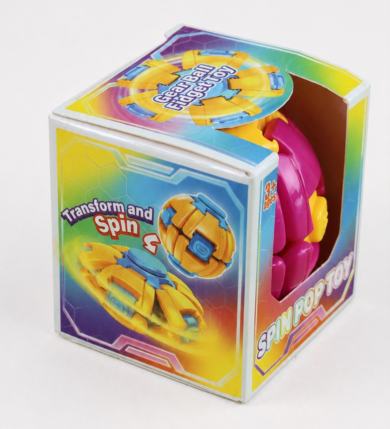 BM-2012 Pop Spin Dönen Aktivite Topu x 24