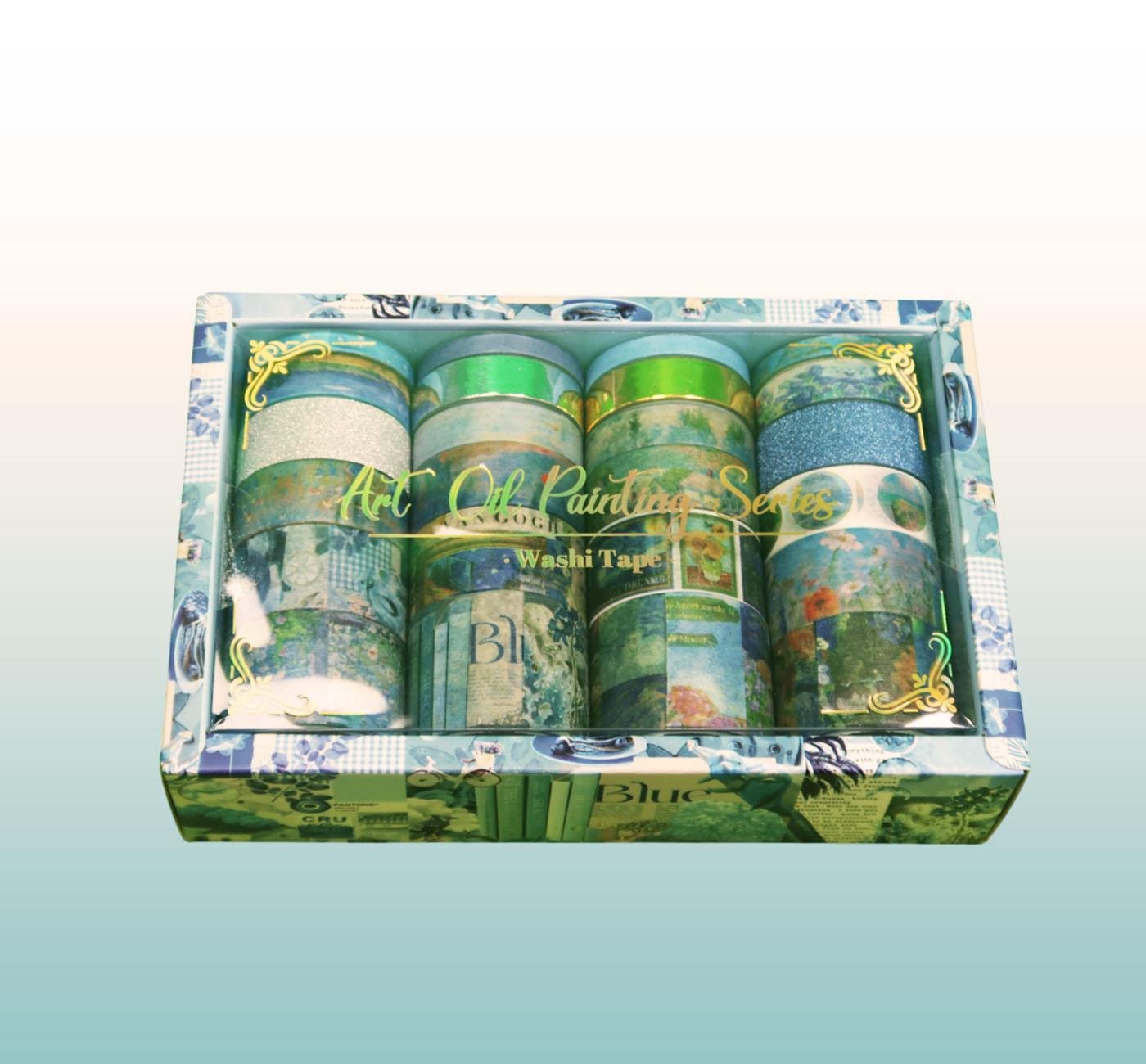 BM-2116 24'lü Yaldızlı Desenli Kağıt Bant x8