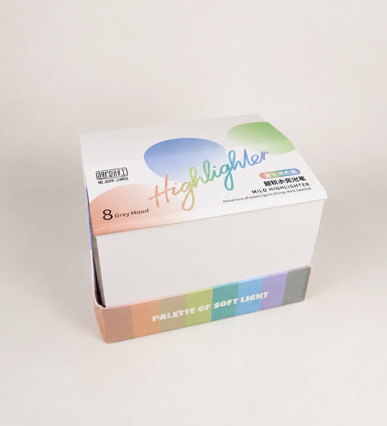 Bm-2506 8 li Soft Renkler Marker Kalem 