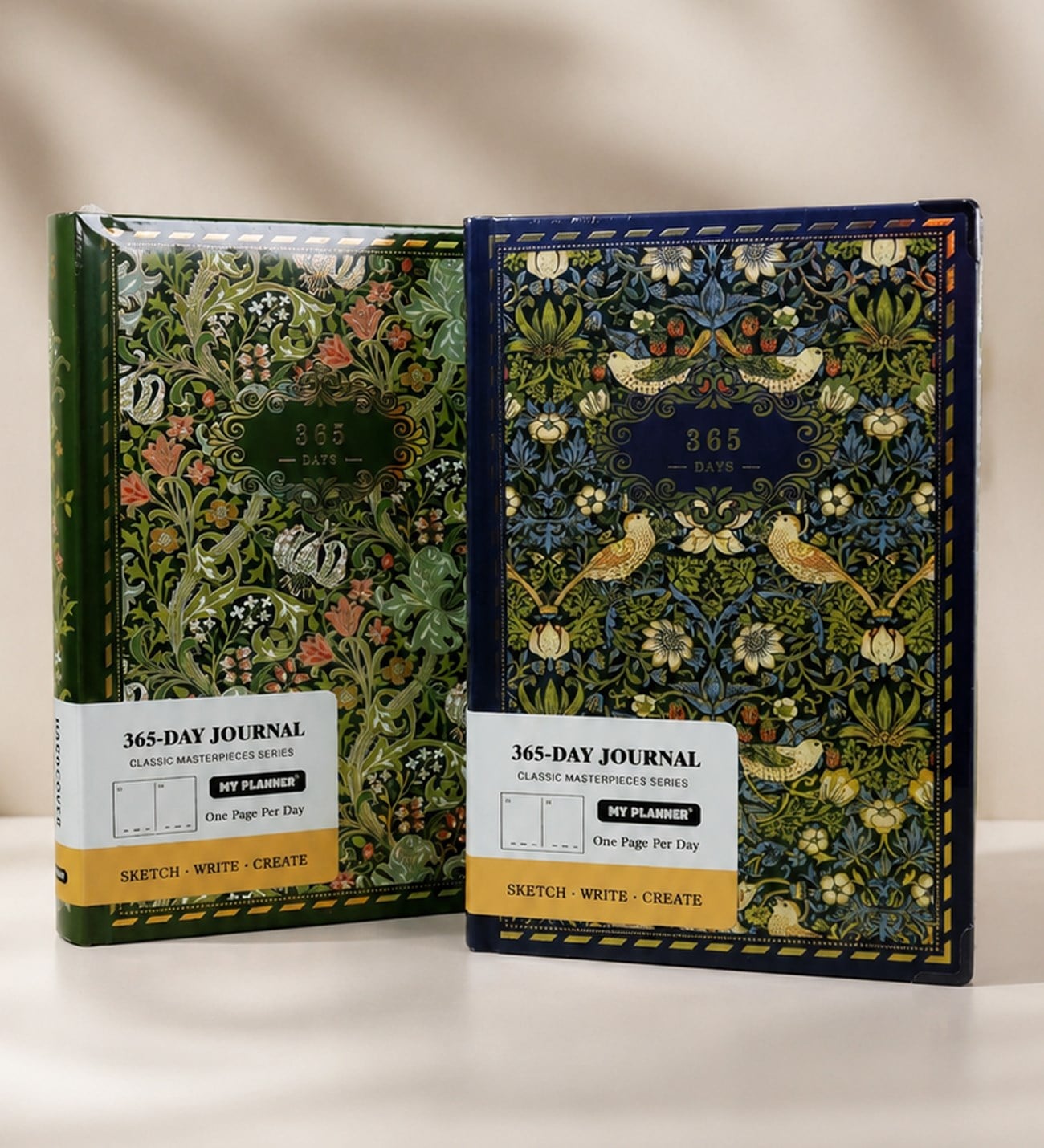 BM-2552 365 Gün Premium Floral Planlayıcı & Journal Defter