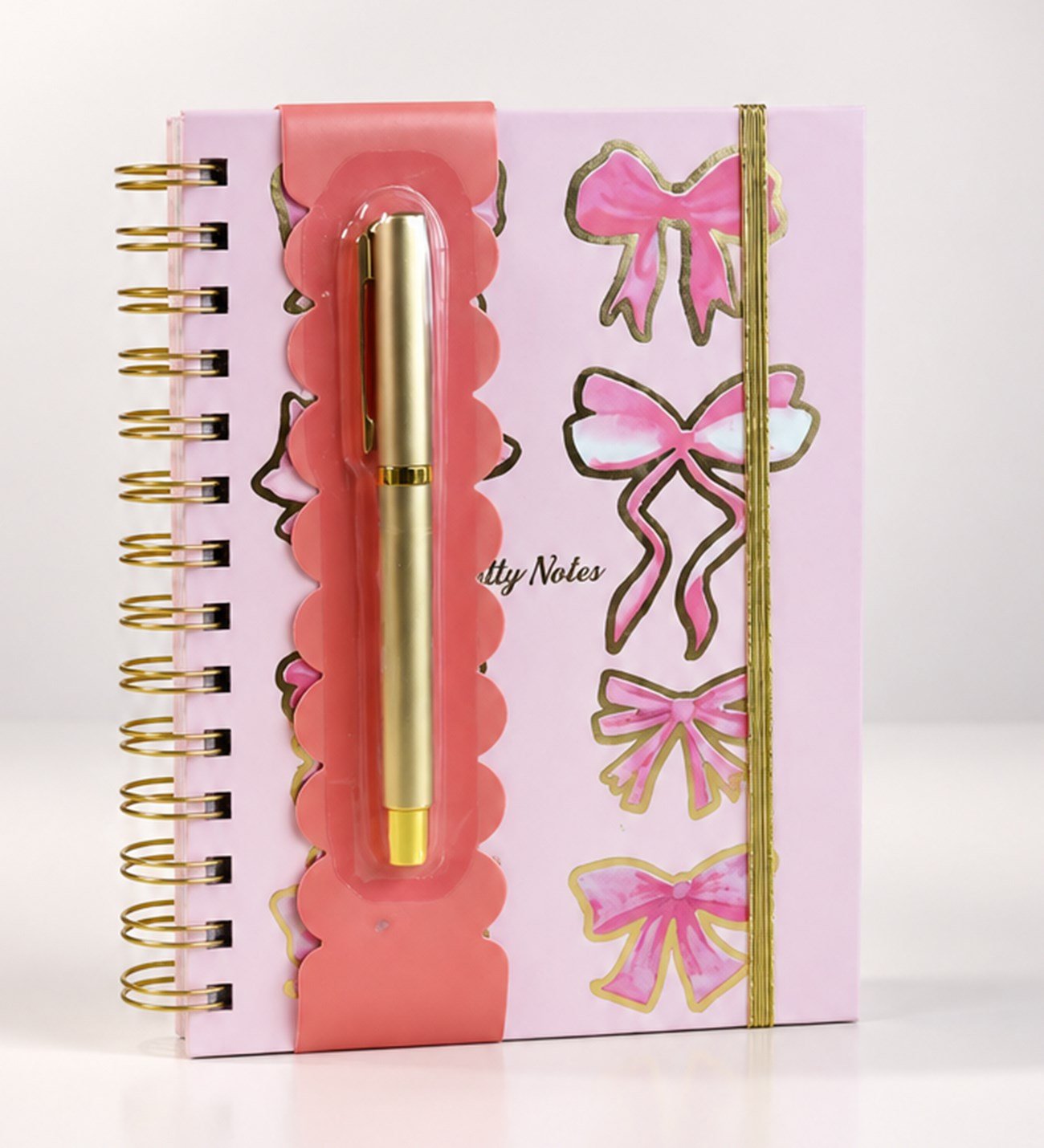 BM-2568  Kurdela Figürlü 160 Yaprak Çizgili + 1Sayfa Sticker Defter Tükenmez Kalem Set X 6