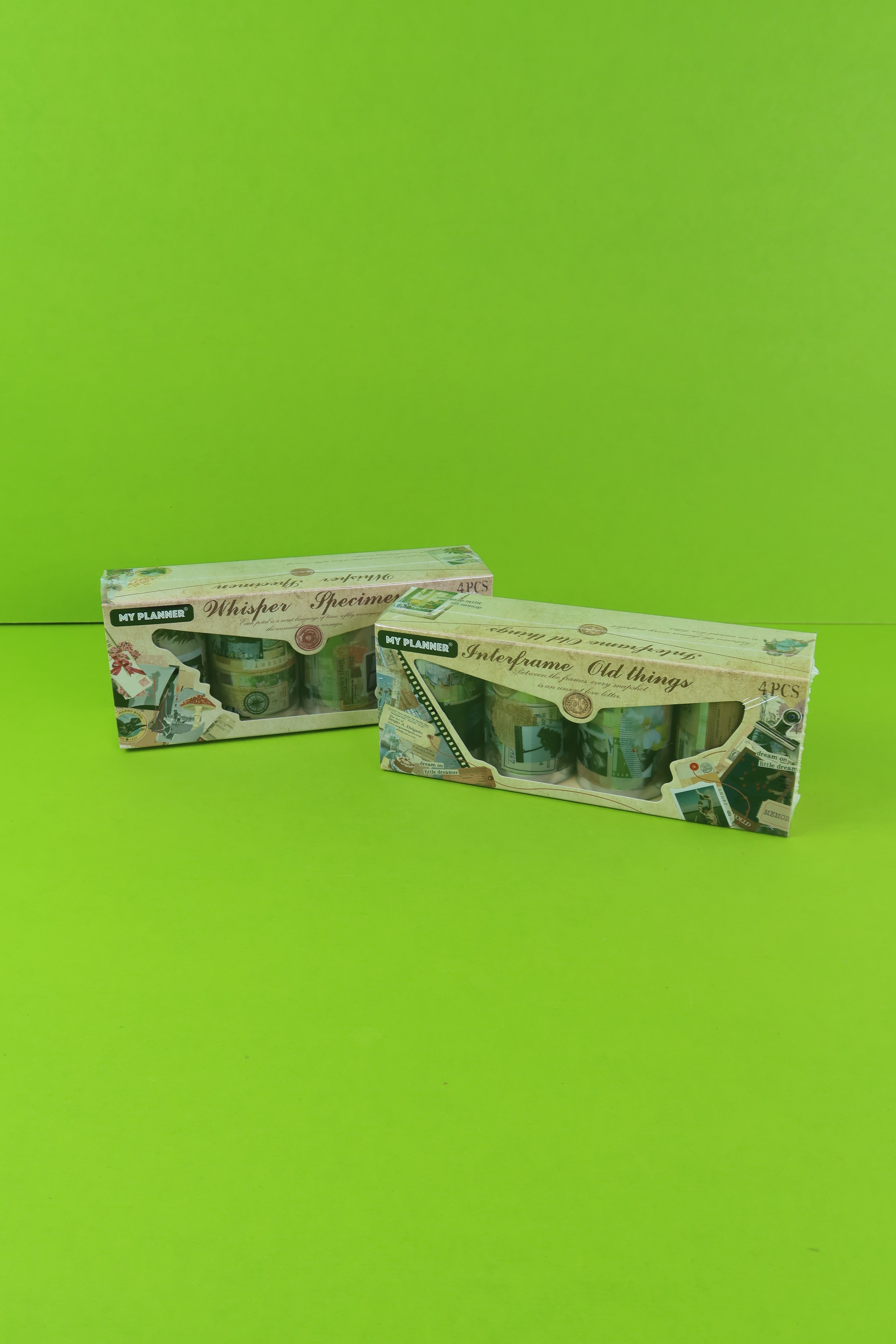 BM-2578 Scrapbook Rulo Şeffaf Sticker 2.20 mt - 4 lü Set x 6