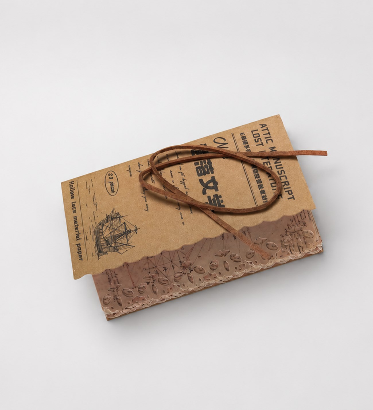 BM-2581 Kayıp El Yazmaları Koleksiyonu 20 Sayfa Scrapbook Kağıdı x 20