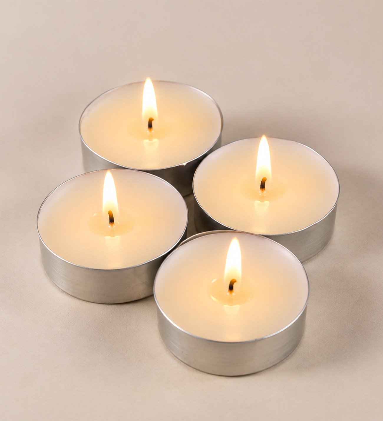 BM-2634-35 10lu Kokulu Yılbaşı ve Botanik Tealight Mum Seti x 12