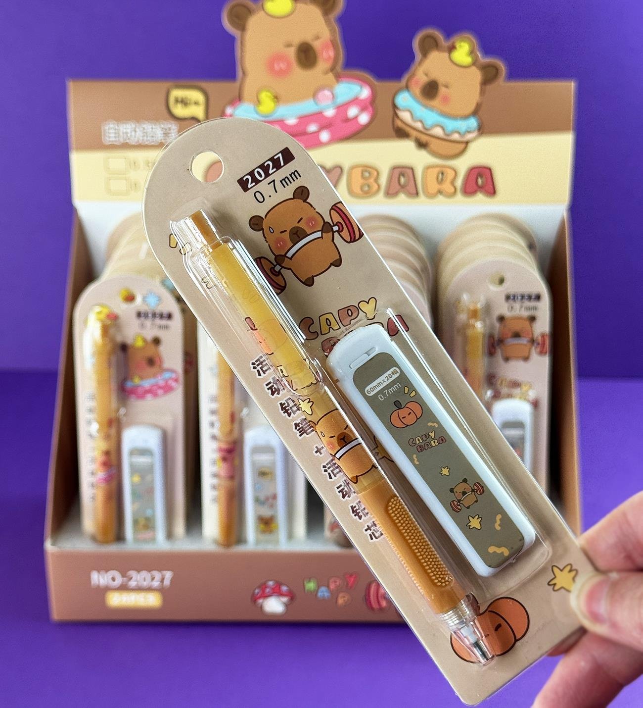 Capybara 0.7 Uçlu Kalem x24