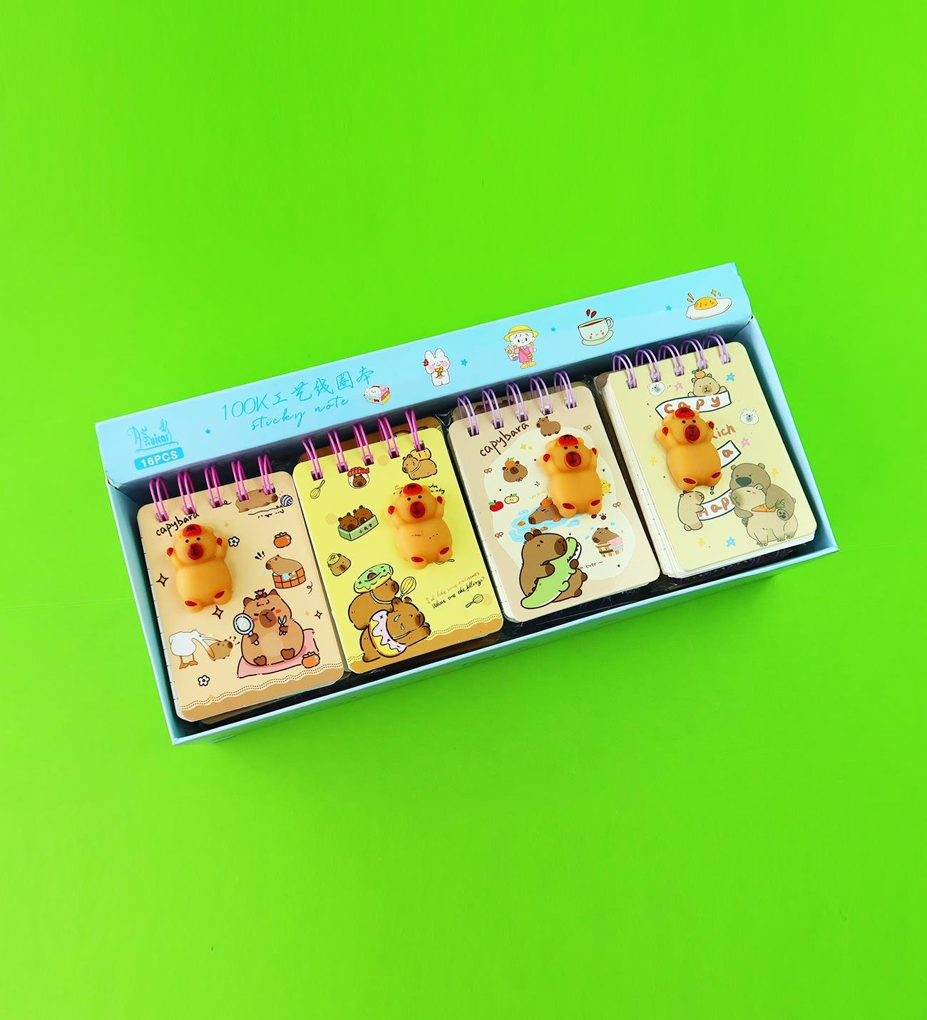 Capybara MojMoj Kapaklı Defter x16