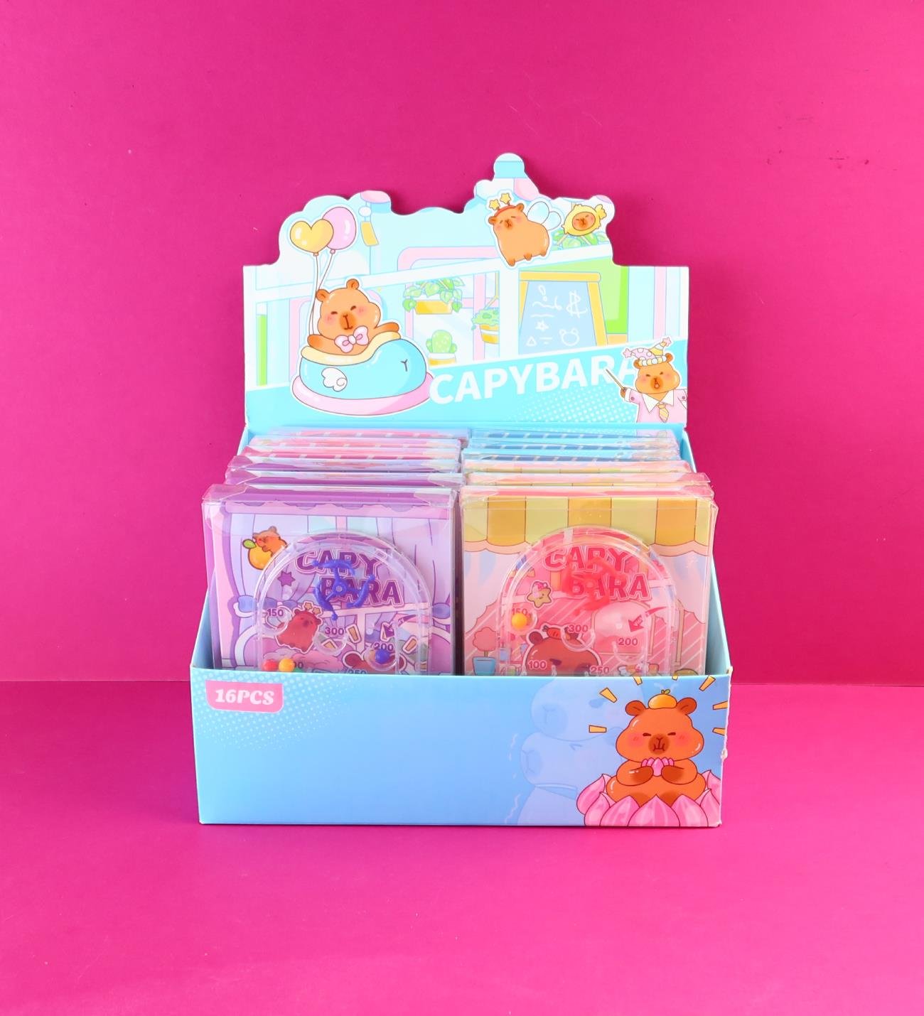 Capybara Oyun Kapaklı Defter x12