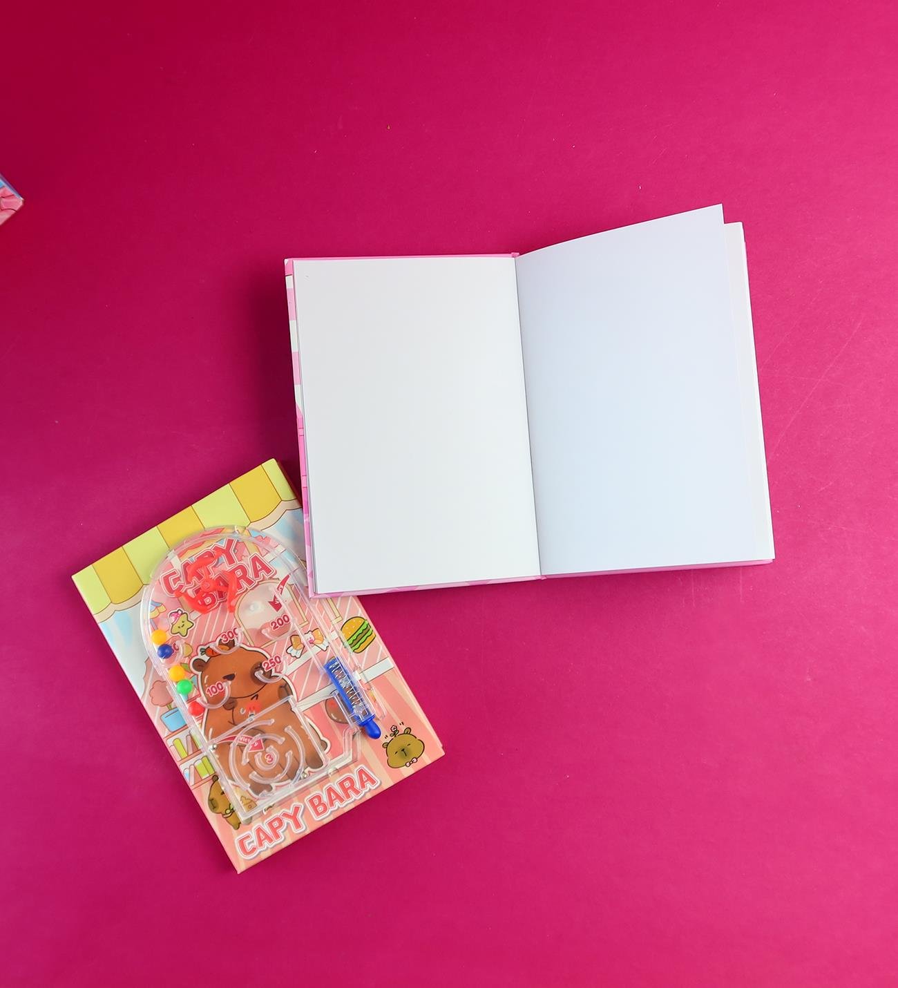 Capybara Oyun Kapaklı Defter x12