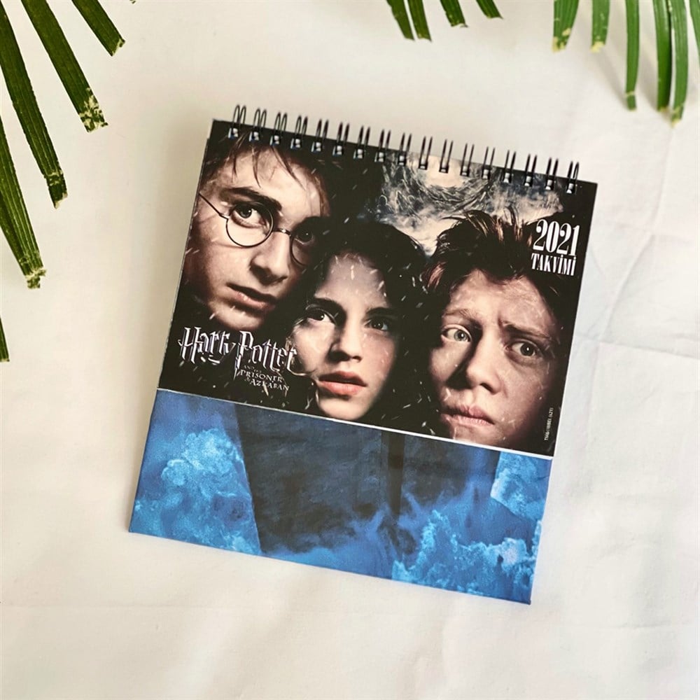 Harry Potter Lisanslı Orjinal Üçgen Masaüstü Takvim