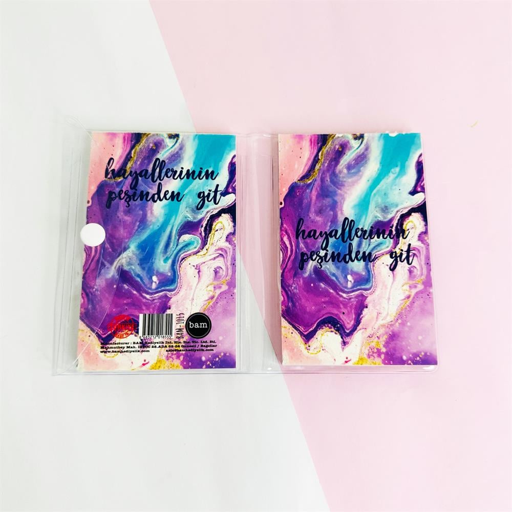 Hayallerinin Peşinden Git PP Mini Çanta Defter