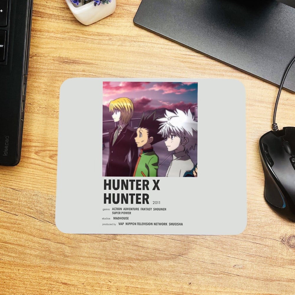 Hunter X Hunter Kunye Tasarımlı Mouse Pad