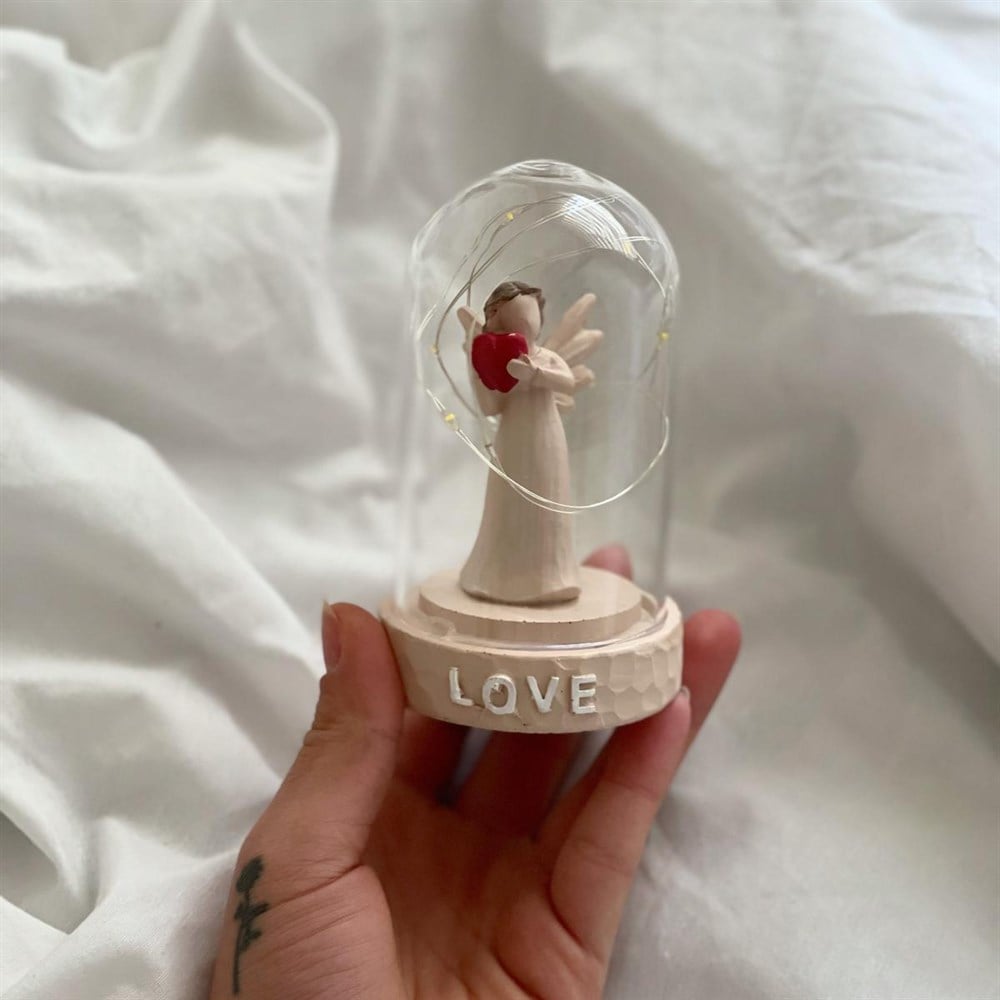 Işıklı Aşk Perisi Biblo