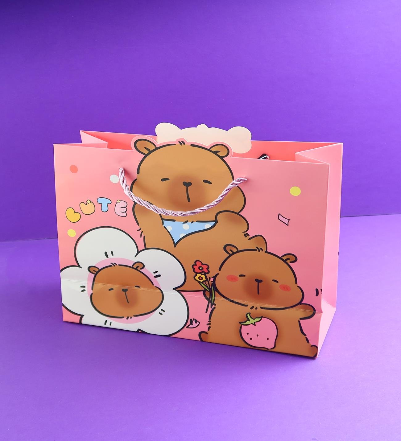 Karton Çanta 32x26 Cm x12