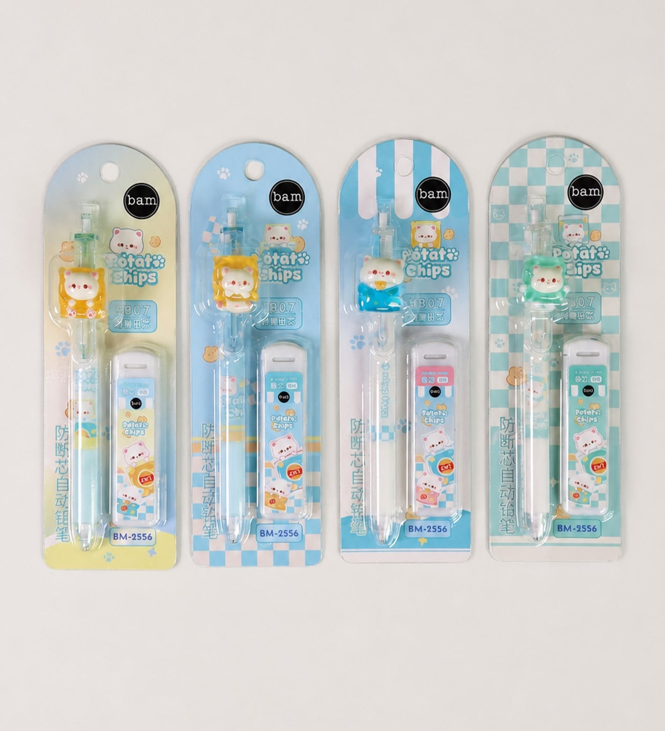 BM-2556 Kawaii Uçlu Kalem ve Uç Seti x24