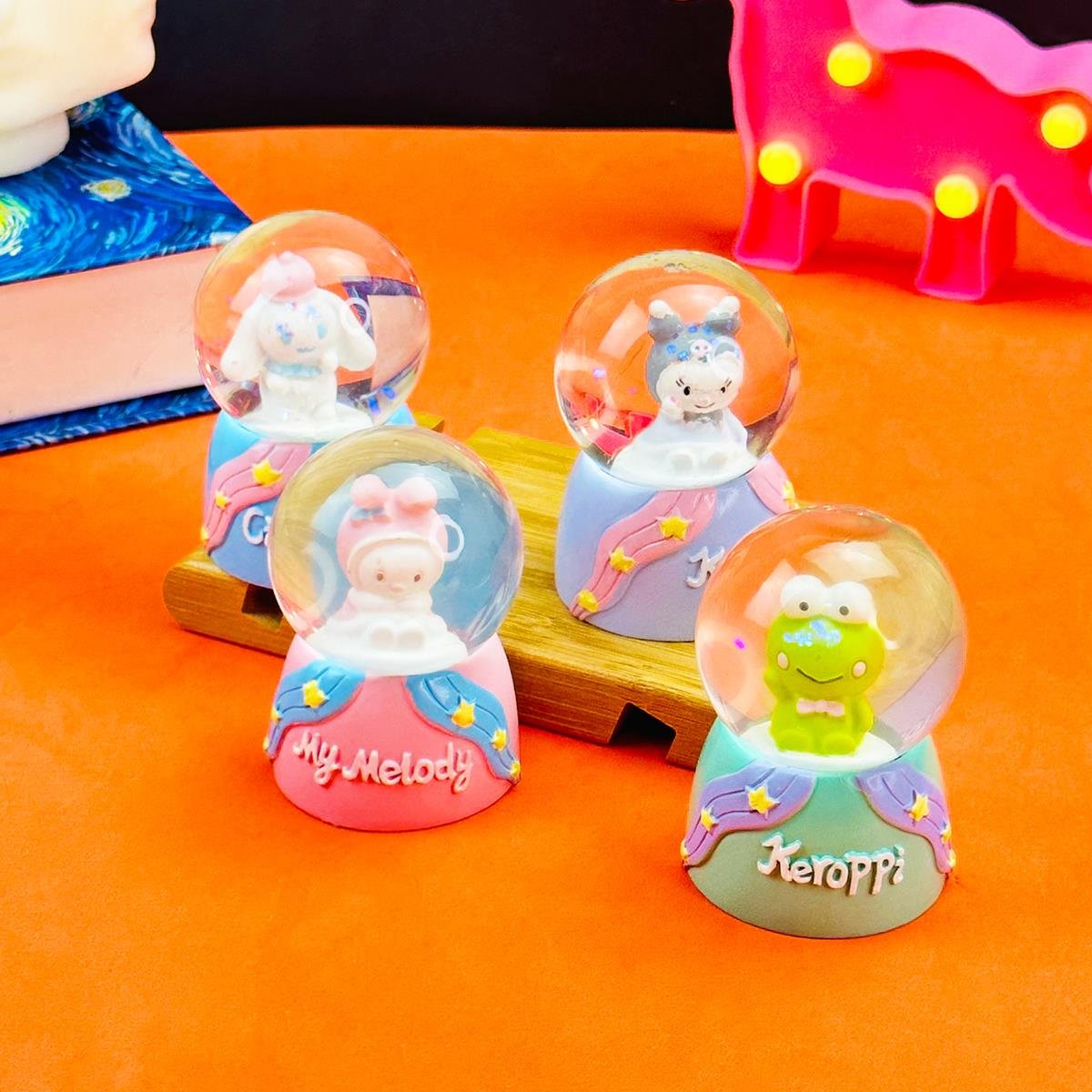 Keroppi Tasarımlı Mini Kar Küresi