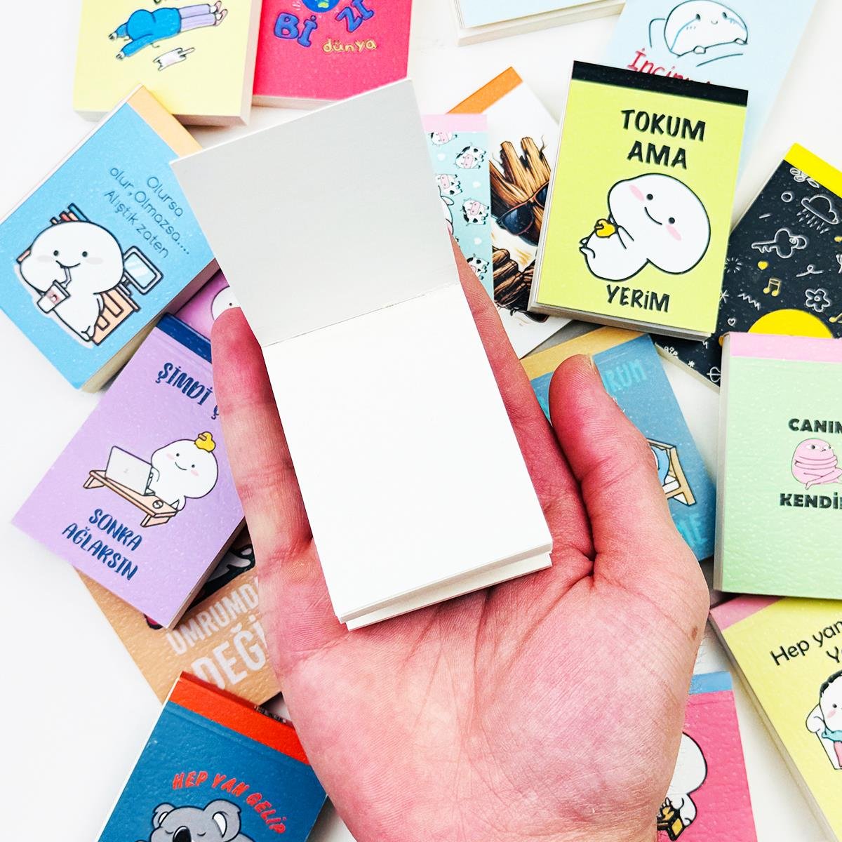 Mini Üstten Kapaklı Defter