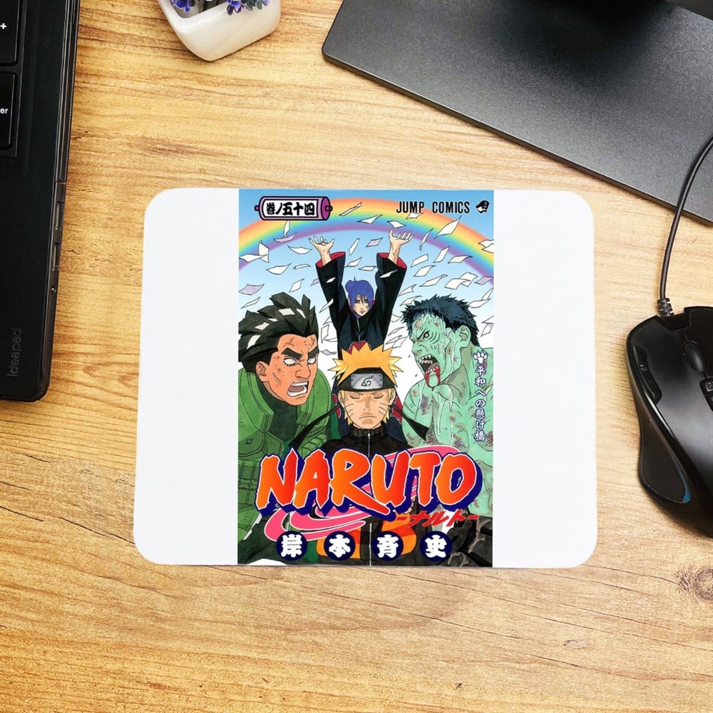 Naruto Kapak Tasarımlı Mouse Pad