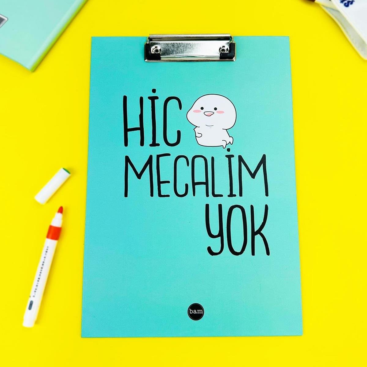 Paketli Hiç Mecalim Yok Sekreterlik Defter Kalemlik Hediye Seti
