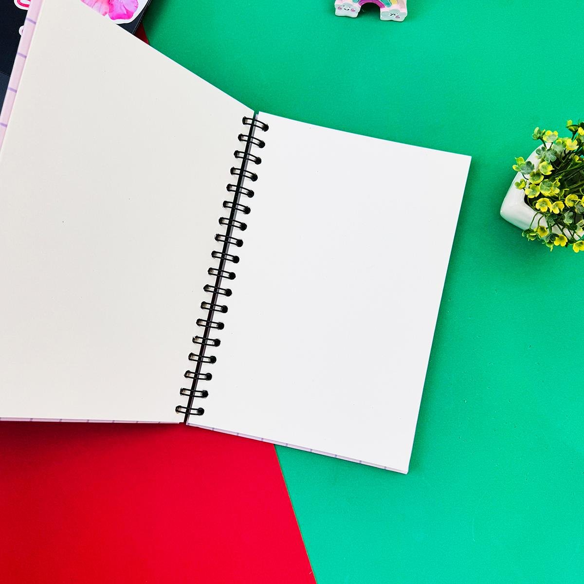 Rabbit Like It Tasarımlı Spiralli Defter