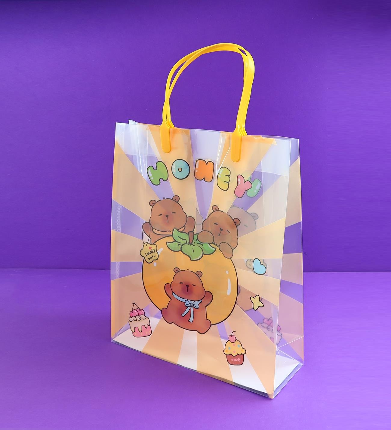 Sapı Kilitli Plastik Çanta 28x23 Cm x12