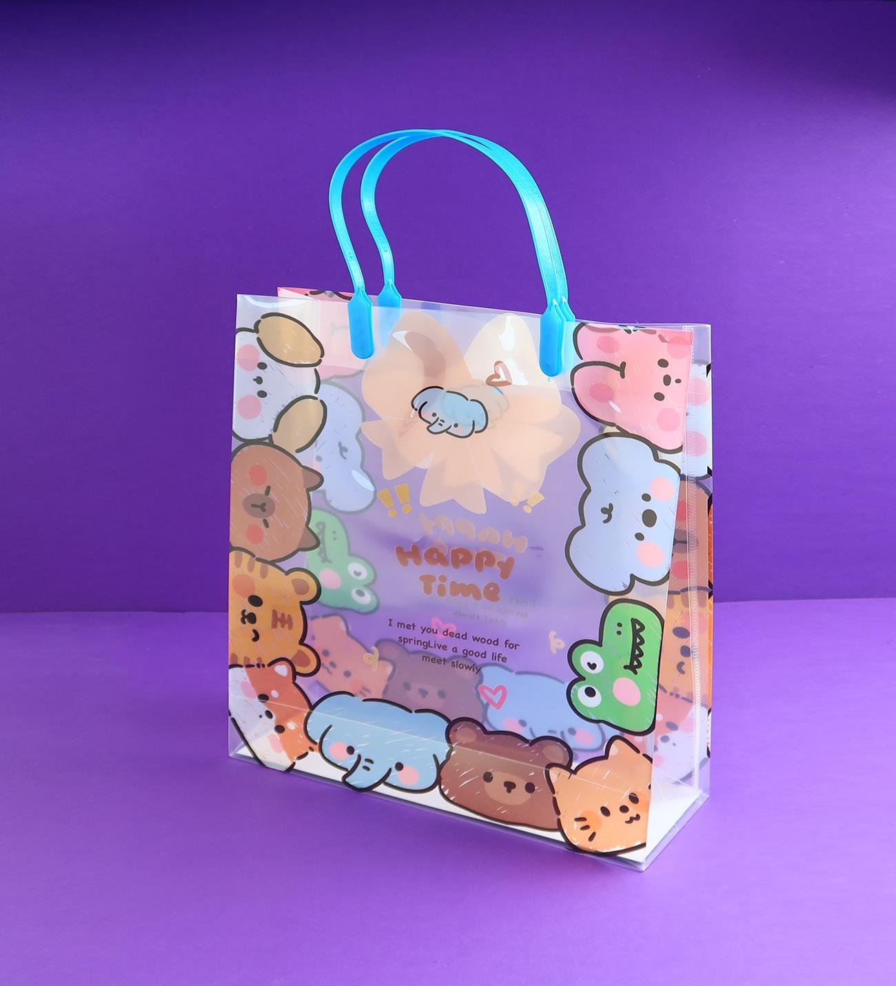 Sapı Kilitli Plastik Çanta 28x23 Cm x12