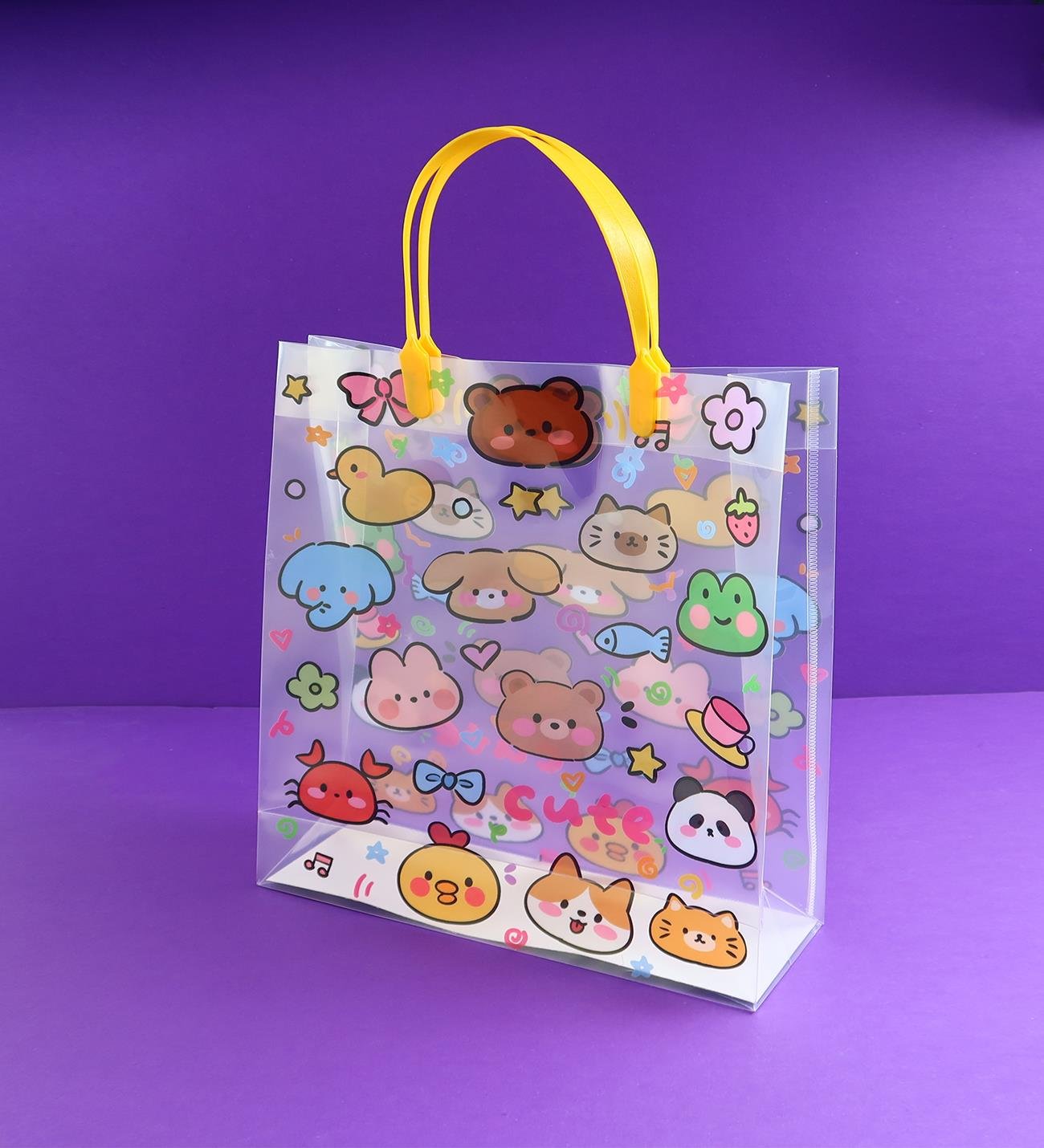 Sapı Kilitli Plastik Çanta 28x23 Cm x12