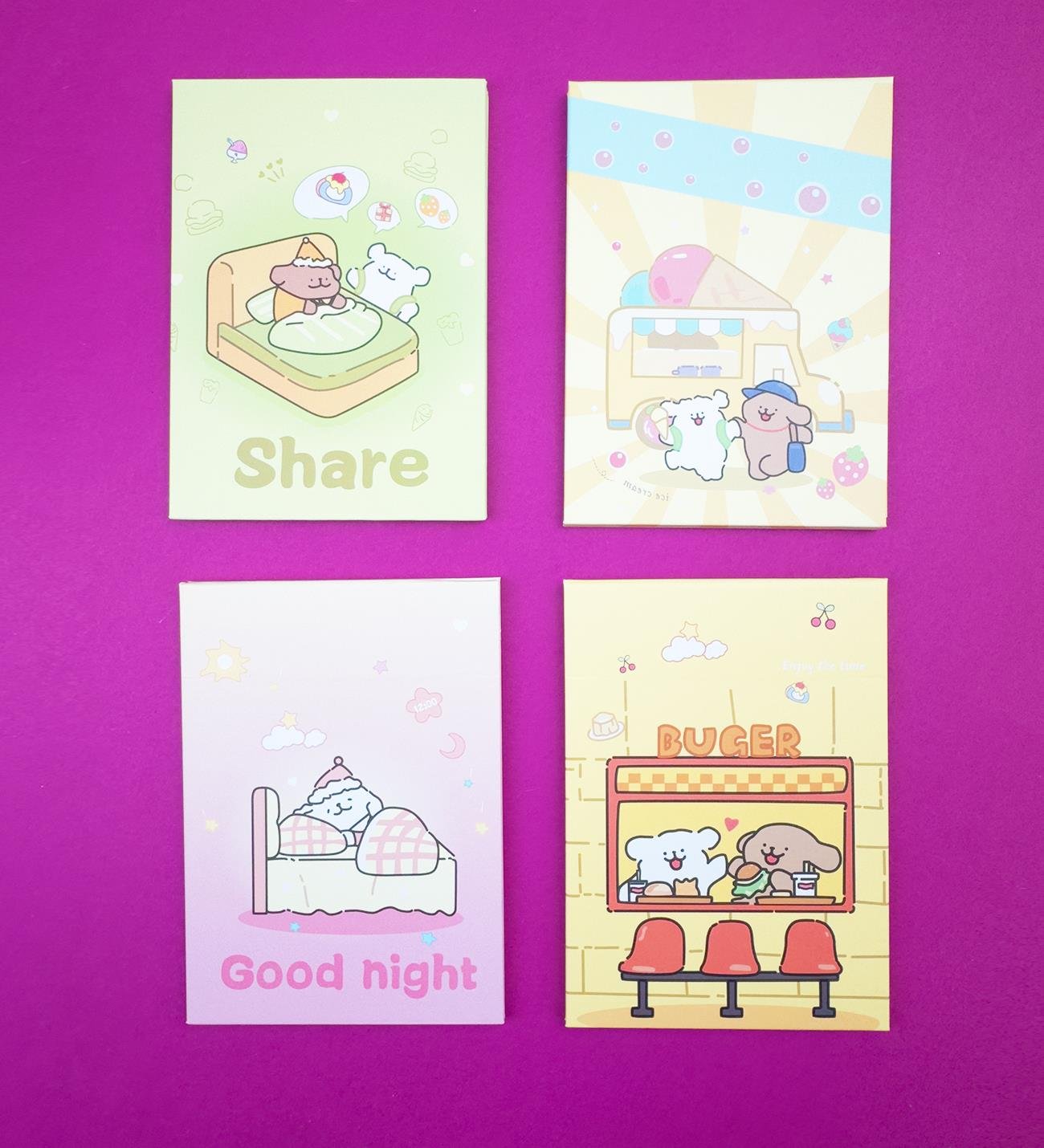 Sevimli Köpek Kare Ayna