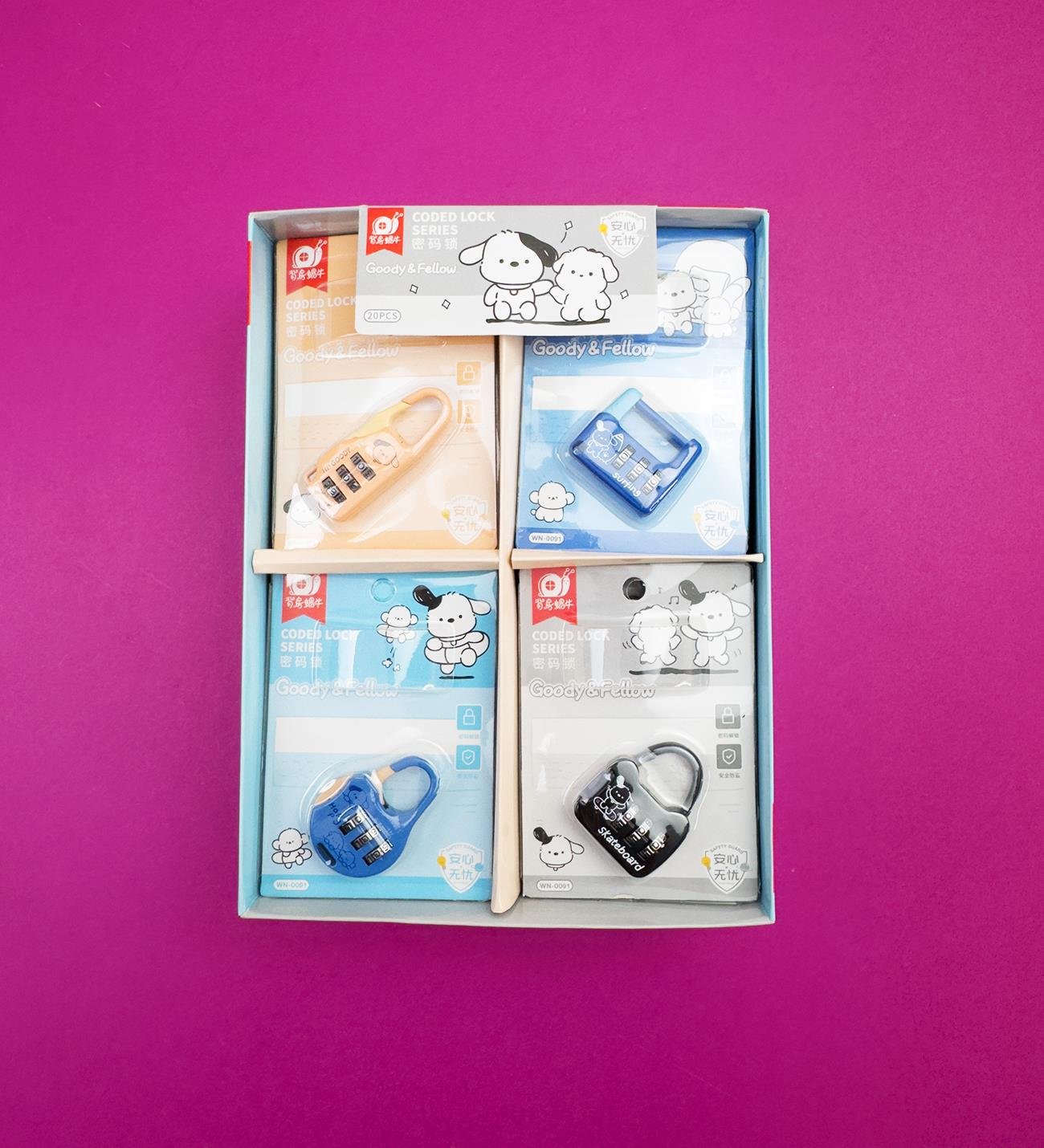 Sevimli Köpek Kilit x20